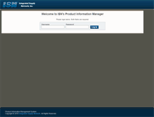 Tablet Screenshot of npi.isnweb.com